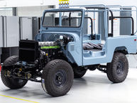 The FJ Company Toyota  Land Cruiser 1982 FJ43-112471 Capri Blue